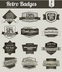 Retro Badges