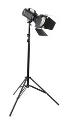 Studio lighting isolated on white