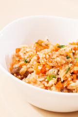 rice with vegetables
