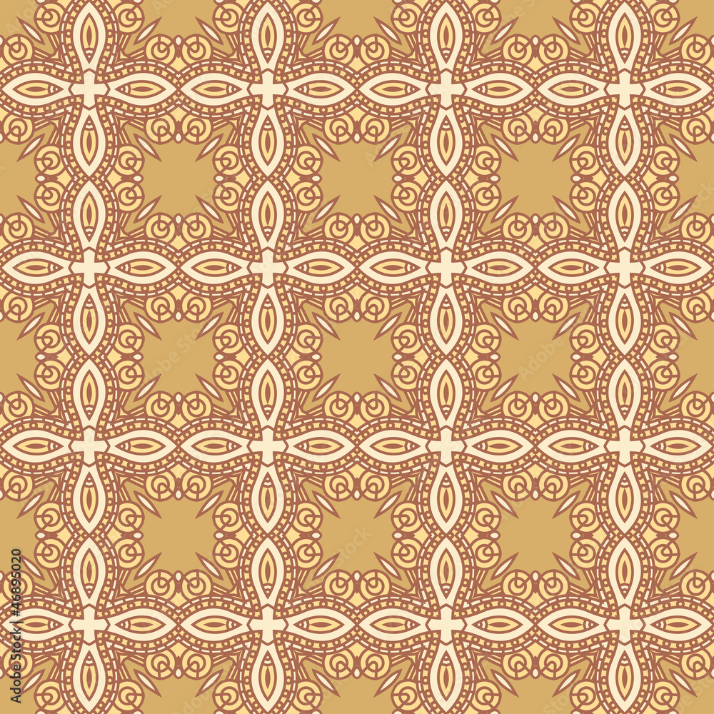 Aufkleber seamless colorful retro pattern background
