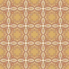 Seamless colorful retro pattern background