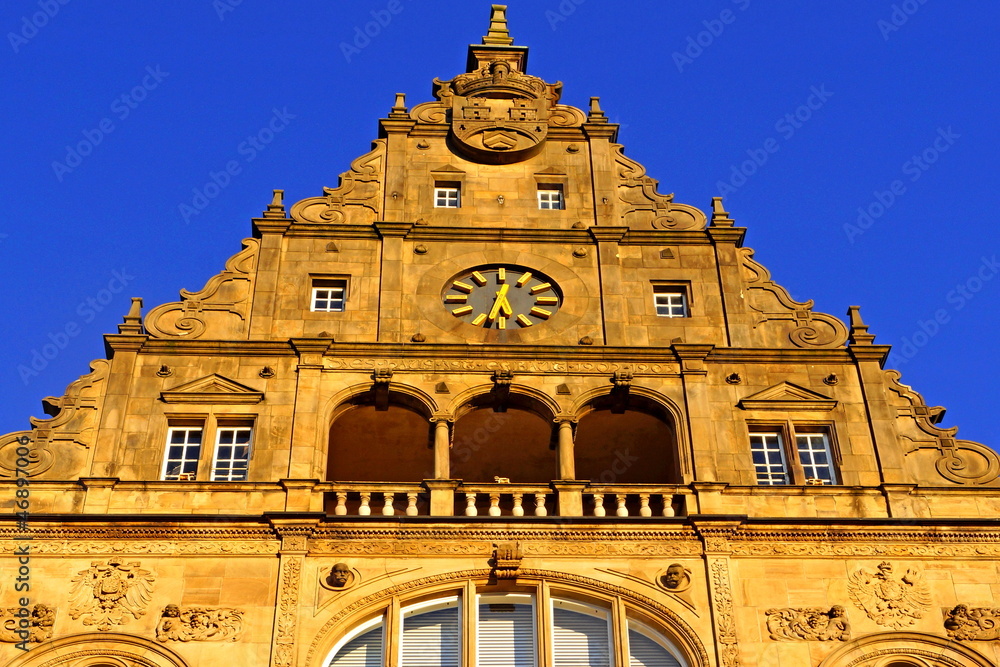 Sticker historisches altes rathaus in bielefeld