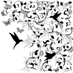 Foliate designs for greetings