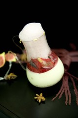 mousse aux fruits rouges