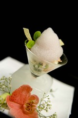 entrée de fruits de mer