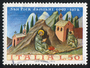 Saint Peter Damian by Giovanni di Paoli