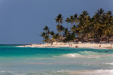Caribbean sea beach, Dominican Republic