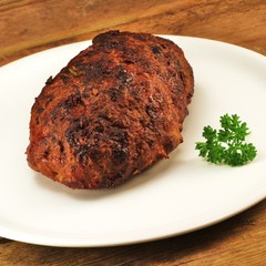 Hackbraten im Ganzen