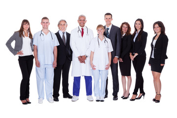 Obraz premium Hospital staff group