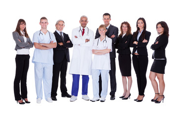 Fototapeta premium Hospital staff group