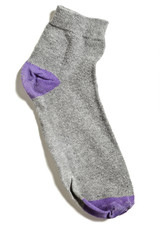 old sock, isolated on white background
