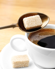 Coffee and sugar