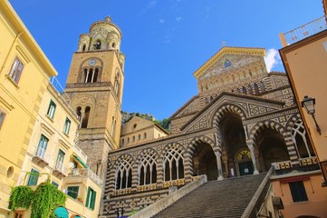 Fototapeta na wymiar Amalfi Dom - Amalfi Cathedral 03