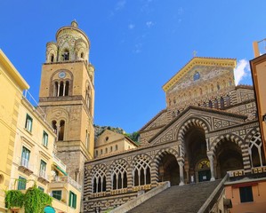 Fototapeta na wymiar Amalfi Dom - Amalfi Cathedral 04