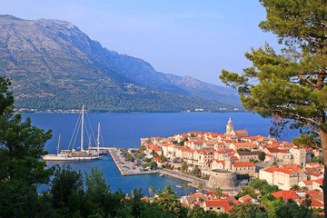 Naklejka premium Korcula