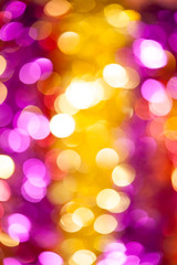 Obraz premium yellow and red bokeh background