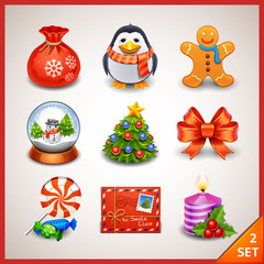 Christmas icon set-2