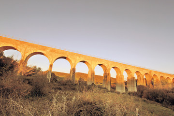 Acueducto en Riolobos, Cáceres, España