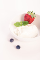 quark with strawberries