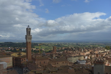 Fototapeta premium Siena, Italia, Toscana