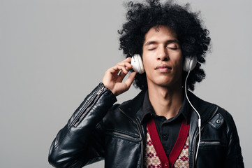 afro music headphones