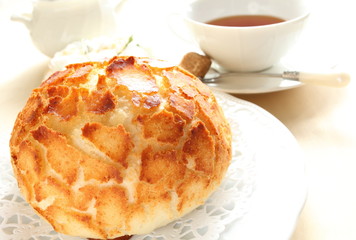home bakery cheese bread and english tea