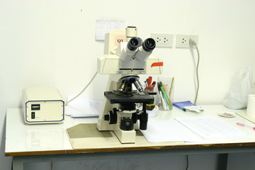 Workplace of biologist