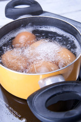 hard-boiled egg