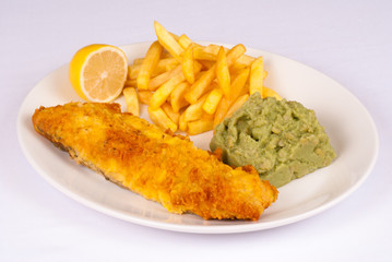 Battered fish