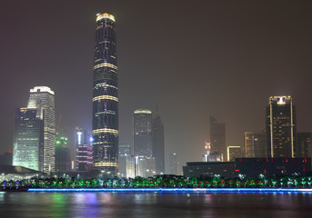 Guangzhou International Finance Center, Pearl river, China
