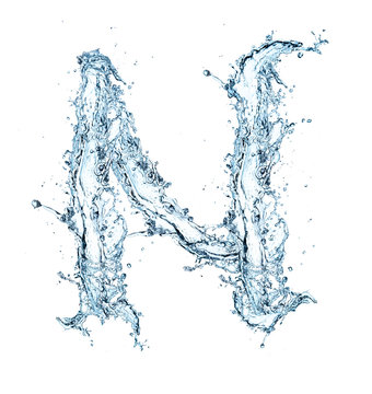 Letter of water alphabet