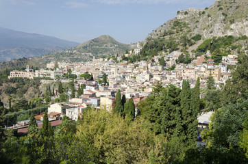 Fototapeta na wymiar Taormina Zobacz
