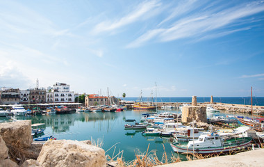 Fototapeta na wymiar Kyrenia harbour