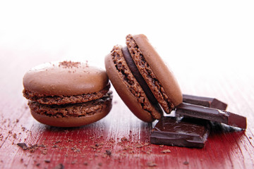 chocolate macaroons