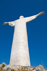 Christ the Redeemer of Maratea. Basilicata. italy.