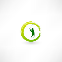 Golfer icon.