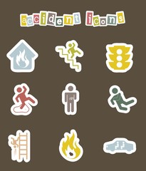 accident icons