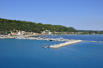 Obraz premium dock in island