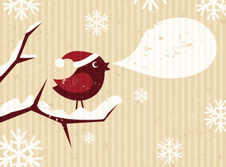 Christmas Bird Design