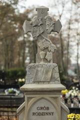 Cmentarz-grób rodzinny