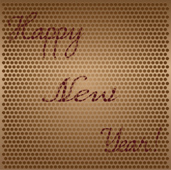 Happy new year card