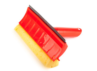 Red rubber window cleaner