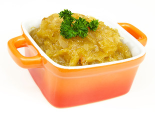 Sauerkraut in Kokotte