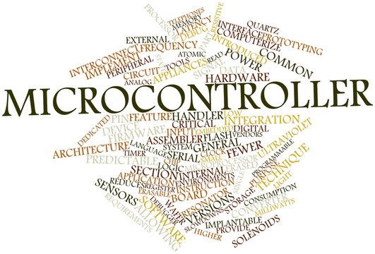 Word cloud for Microcontroller