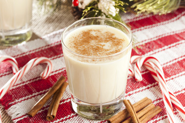 Festive White EggNog