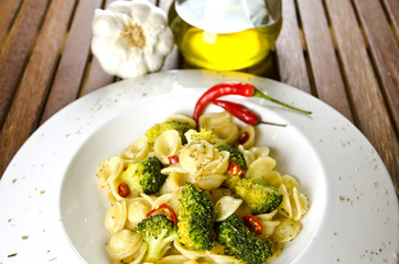 Pasta with broccoli