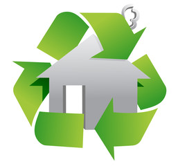 Fototapeta premium recycle sign symbol