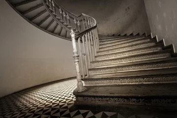Cercles muraux Escaliers Escalier historique