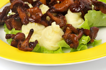 Roasted Chanterelles