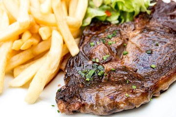 juicy steak beef